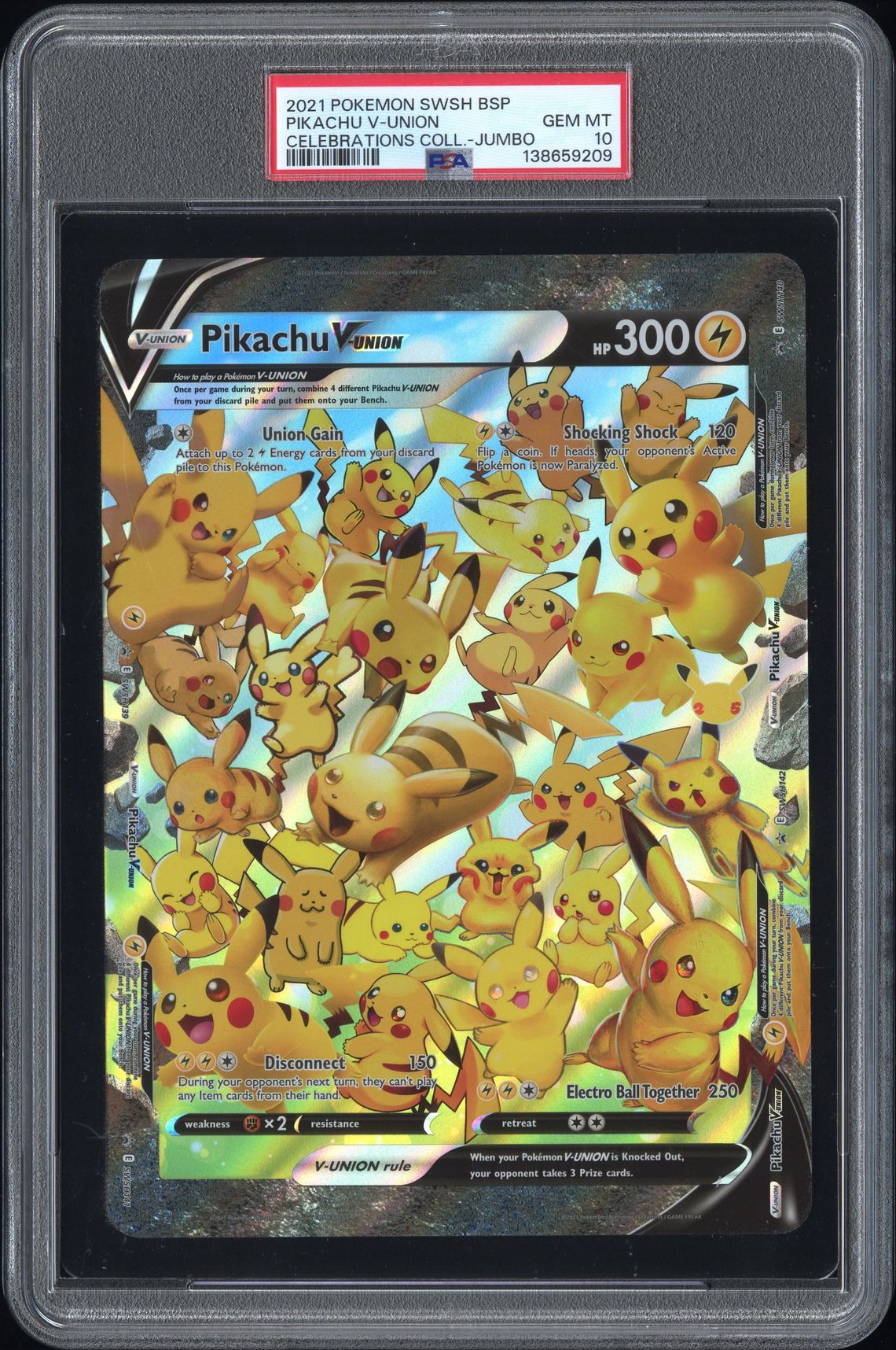 2021 Pokemon Pikachu V-Union front