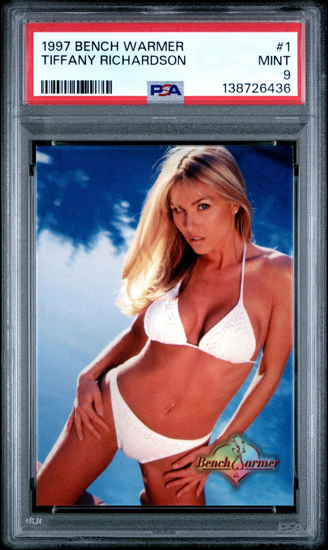 1997 BENCH WARMER #1 Tiffany Richardson front