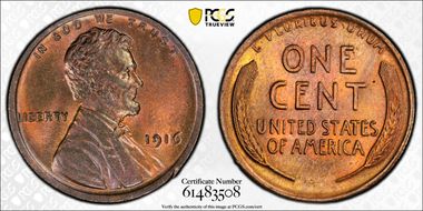 1916 1C MS64RB