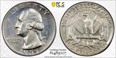 1955 25C PR63