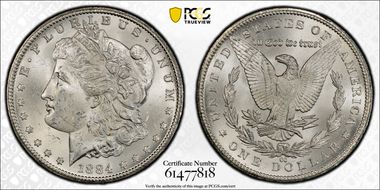 1884-CC $1 MS64