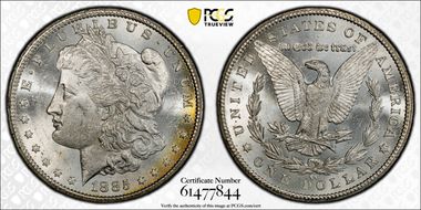 1885-CC $1 MS62