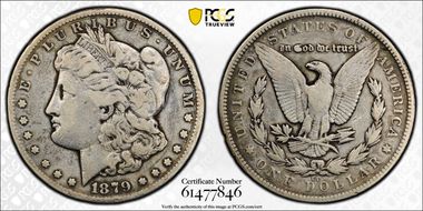 1879-CC $1 Capped Die N1