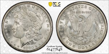 1880-CC $1 MS65+