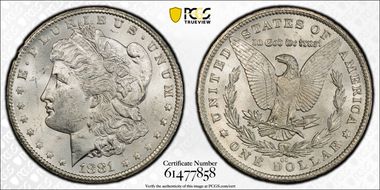 1881-CC $1 MS62