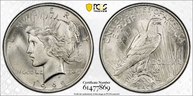 1922 $1 MS64