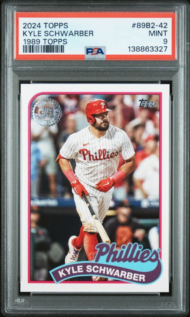 2024 Topps #89B2-42 Kyle Schwarber front