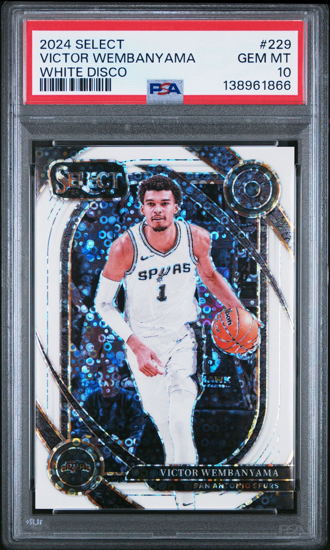 2024 Panini PANINI SELECT White #229 Victor Wembanyama front
