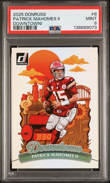 2025 Panini Donruss Downtown Patrick Mahomes II