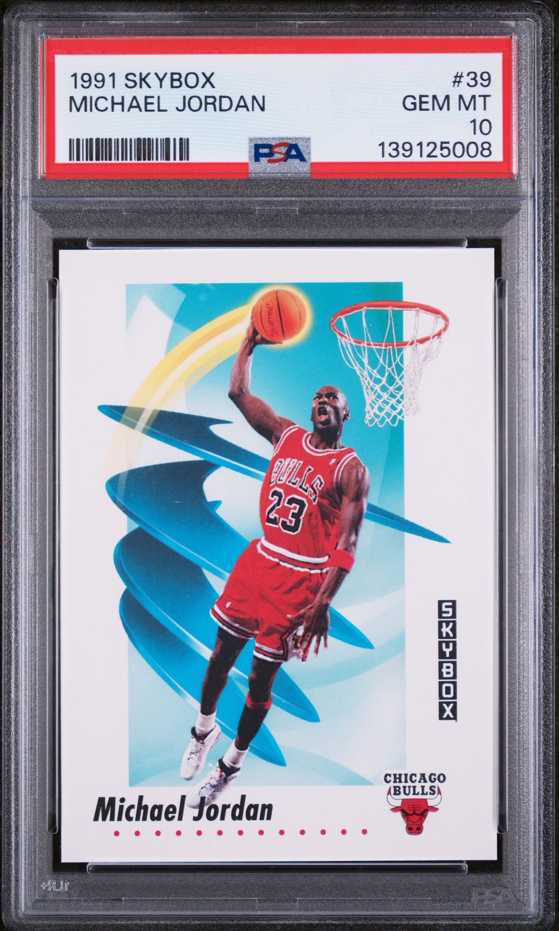 1991 SkyBox SKYBOX #39 Michael Jordan front