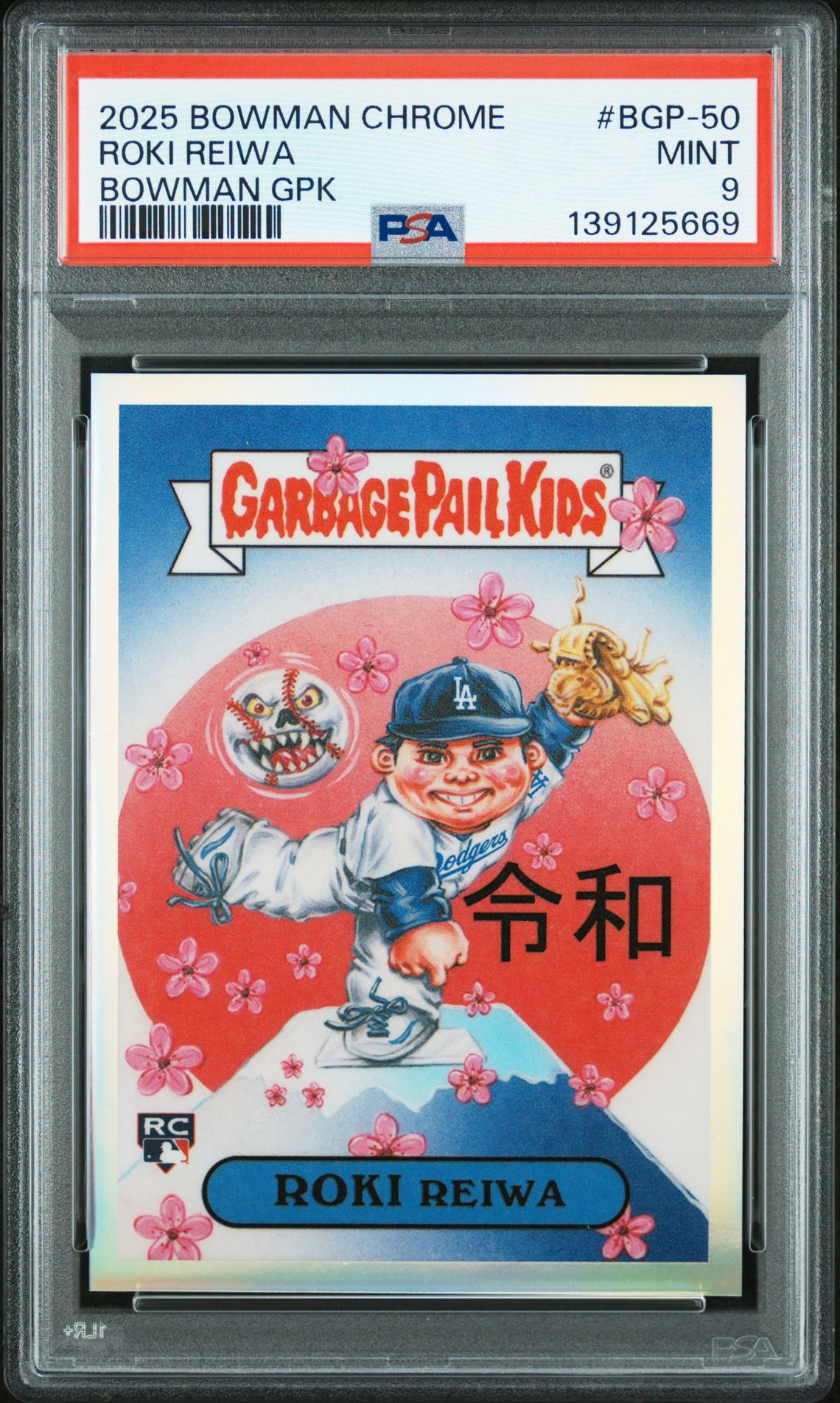 2025 Bowman Chrome BOWMAN CHROME BOWMAN GPK #BGP-50 Roki Reiwa front