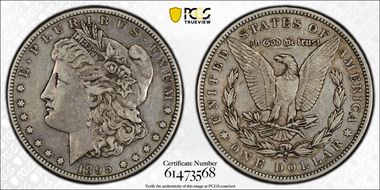1895-S $1 VF35