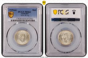 1939(m) Shil KM-39  Ag MS64