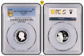2024 $2 Silver PR70DCAM