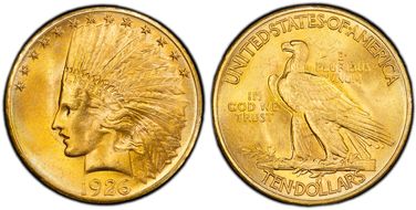 1926 $10 MS65