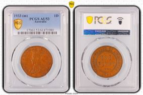 1933 (m) 1D AU53BN