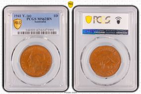 1941 Y. (p) 1D MS62BN