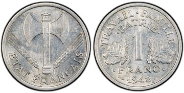1942 1 Fr Gad-471 F-222 Lourde MS62
