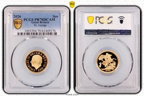 2026 Sov St. George Au PR70DCAM