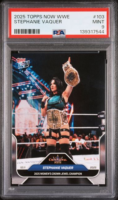 2025 Topps Topps Now #103 Stephanie Vaquer front
