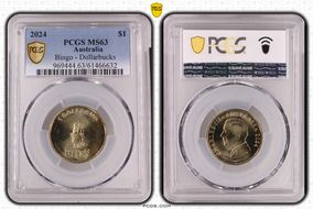 2024 $1 Bingo - Dollarbucks MS63
