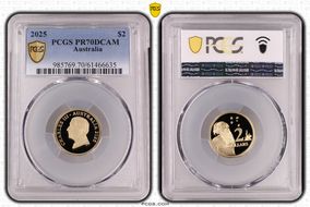2025 $2 PR70DCAM