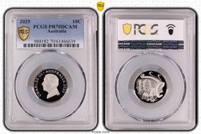 2025 10C PR70DCAM