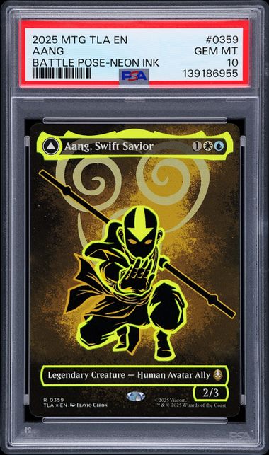 2025 MTG MAGIC THE GATHERING AVATAR: THE LAST AIRBENDER Foil #0359 Aang front