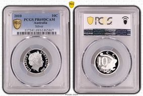2010 10C Silver PR69DCAM
