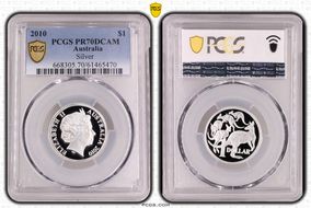 2010 $1 Silver PR70DCAM