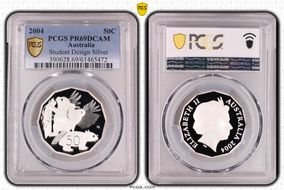 2004 50C Student Design Silver PR69DCAM