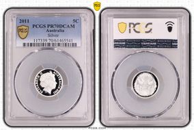 2011 5C Silver PR70DCAM