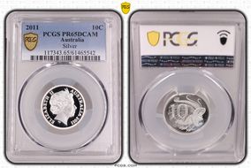 2011 10C Silver PR65DCAM