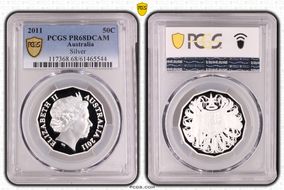 2011 50C Silver PR68DCAM