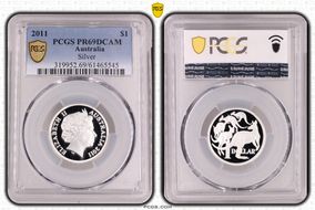 2011 $1 Silver PR69DCAM