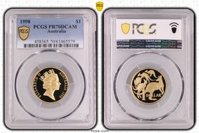 1998 $1 PR70DCAM