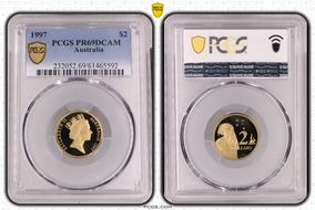 1997 $2 PR69DCAM