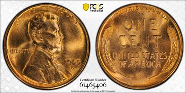 1955-S 1C MS66RD