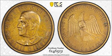 1933 Medal C-30 36mm AE Matte BAYER edge SP61