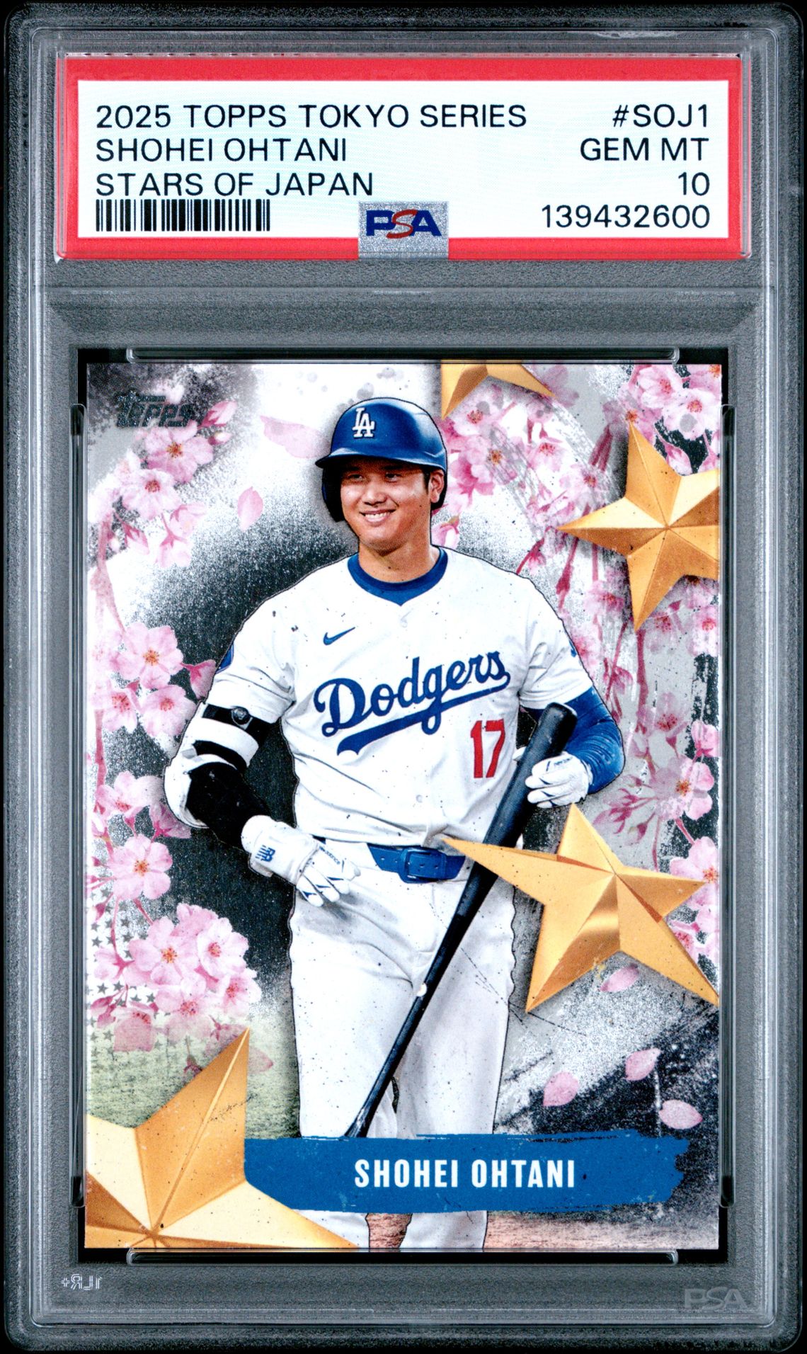 2025 Topps TOPPS TOKYO SERIES STARS OF JAPAN #SOJ1 Shohei Ohtani front