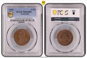 1935 1/2D MS63BN