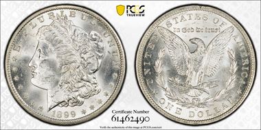 1899-O $1 MS63