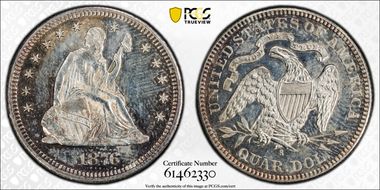 1876-S 25C N1