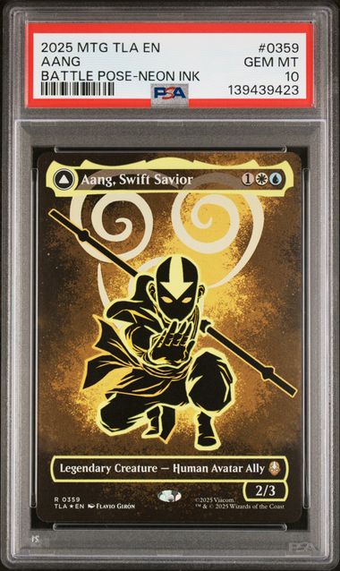 2025 MTG MAGIC THE GATHERING AVATAR: THE LAST AIRBENDER Foil #0359 Aang front