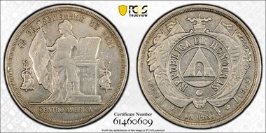 1903 Peso Round-top 3 KM-52  Ag N1