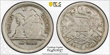 1883 Real KM-153a.1  Ag VF30