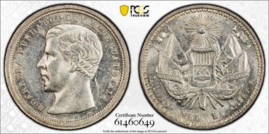 1867-R 1/2 R KM-143  Ag MS63