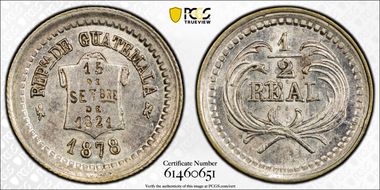 1878 1/2 R L.D. w/o .835 KM-147a.2  Ag MS63
