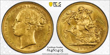 1884-M Sov S-3857B WW Buried MS63