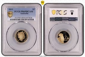 2011 $2 PR69DCAM